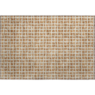 Piper Looms Mayfield Geometric AMF727 Paprika Machine Washable Area Rug Scatter Main Image