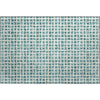 Piper Looms Mayfield Geometric AMF727 Teal Machine Washable Area Rug Scatter Main Image