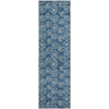 Piper Looms Mayfield Circles AMF728 Blue Machine Washable Area Rug Runner Main Image