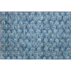 Piper Looms Mayfield Circles AMF728 Blue Machine Washable Area Rug Scatter Main Image
