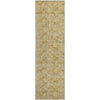 Piper Looms Mayfield Circles AMF728 Gold Machine Washable Area Rug Runner Main Image