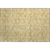 Piper Looms Mayfield Circles AMF728 Gold Machine Washable Area Rug Scatter Main Image