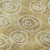 Piper Looms Mayfield Circles AMF728 Gold Machine Washable Area Rug Swatch Image