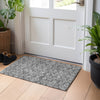 Piper Looms Mayfield Circles AMF728 Gray Machine Washable Area Rug Scatter Lifestyle Image Feature