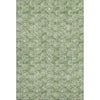 Piper Looms Mayfield Circles AMF728 Green Machine Washable Area Rug main image