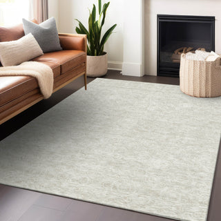 Piper Looms Mayfield Circles AMF728 Ivory Machine Washable Area Rug Lifestyle Image Feature