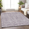 Piper Looms Mayfield Circles AMF728 Lavender Machine Washable Area Rug Lifestyle Image Feature