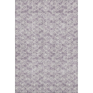Piper Looms Mayfield Circles AMF728 Lavender Machine Washable Area Rug main image