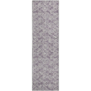 Piper Looms Mayfield Circles AMF728 Lavender Machine Washable Area Rug Runner Main Image