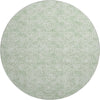 Piper Looms Mayfield Circles AMF728 Mint Machine Washable Area Rug Round Main Image