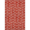 Piper Looms Mayfield Circles AMF728 Red Machine Washable Area Rug main image