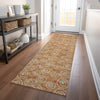 Piper Looms Mayfield Circles AMF728 Terracotta Machine Washable Area Rug Runner Lifestyle Image Feature