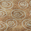 Piper Looms Mayfield Circles AMF728 Terracotta Machine Washable Area Rug Swatch Image