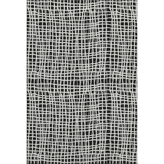 Piper Looms Mayfield Stripes AMF729 Black Machine Washable Area Rug main image