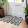 Piper Looms Mayfield Stripes AMF729 Black Machine Washable Area Rug Scatter Lifestyle Image Feature