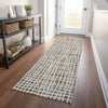 Piper Looms Mayfield Stripes AMF729 Brown Machine Washable Area Rug Runner Lifestyle Image Feature