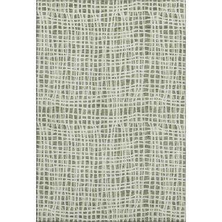 Piper Looms Mayfield Stripes AMF729 Green Machine Washable Area Rug main image