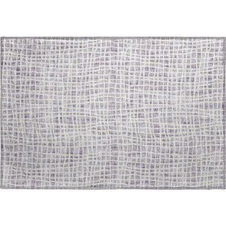 Piper Looms Mayfield Stripes AMF729 Lilac Machine Washable Area Rug Scatter Main Image