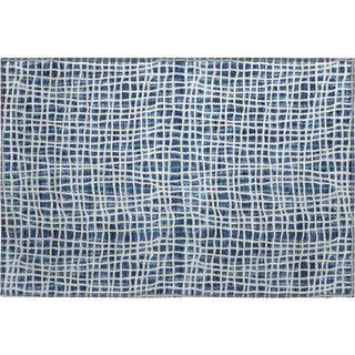 Piper Looms Mayfield Stripes AMF729 Navy Machine Washable Area Rug Scatter Main Image