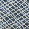 Piper Looms Mayfield Stripes AMF729 Navy Machine Washable Area Rug Swatch Image