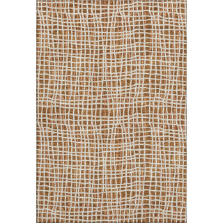 Piper Looms Mayfield Stripes AMF729 Paprika Machine Washable Area Rug main image