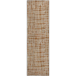 Piper Looms Mayfield Stripes AMF729 Paprika Machine Washable Area Rug Runner Main Image
