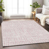 Piper Looms Mayfield Stripes AMF729 Pink Machine Washable Area Rug Lifestyle Image Feature