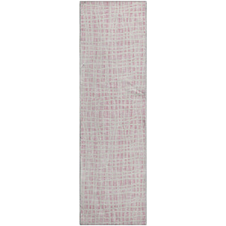 Piper Looms Mayfield Stripes AMF729 Pink Machine Washable Area Rug Runner Main Image