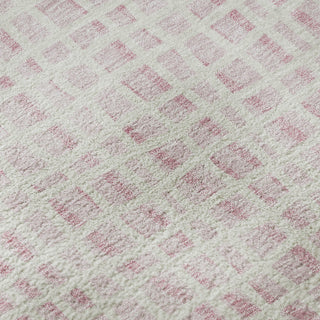 Piper Looms Mayfield Stripes AMF729 Pink Machine Washable Area Rug Swatch Image