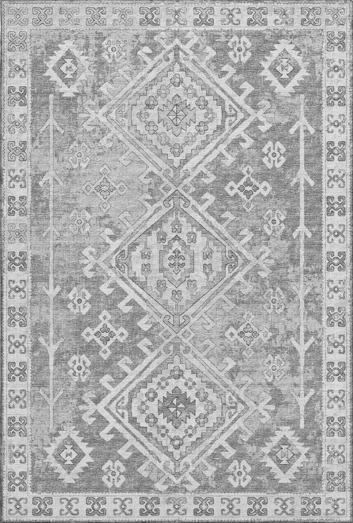 Piper Looms Mayfield Aztec AMF73 Ash Machine Washable Area Rug main image
