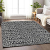 Piper Looms Mayfield Bohemian AMF730 Black Machine Washable Area Rug Lifestyle Image Feature