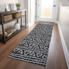 Piper Looms Mayfield Bohemian AMF730 Black Machine Washable Area Rug Runner Lifestyle Image Feature