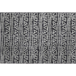Piper Looms Mayfield Bohemian AMF730 Black Machine Washable Area Rug Scatter Main Image
