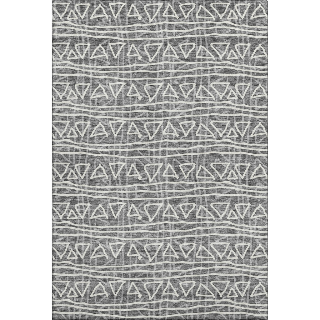 Piper Looms Mayfield Bohemian AMF730 Charcoal Machine Washable Area Rug main image