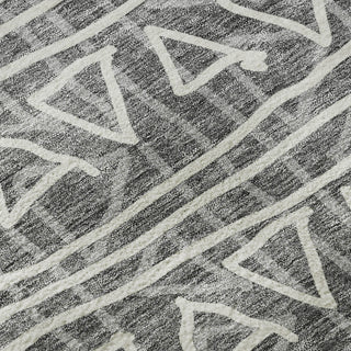 Piper Looms Mayfield Bohemian AMF730 Charcoal Machine Washable Area Rug Swatch Image