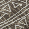 Piper Looms Mayfield Bohemian AMF730 Chocolate Machine Washable Area Rug Swatch Image