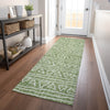 Piper Looms Mayfield Bohemian AMF730 Green Machine Washable Area Rug Runner Lifestyle Image Feature