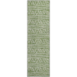 Piper Looms Mayfield Bohemian AMF730 Green Machine Washable Area Rug Runner Main Image