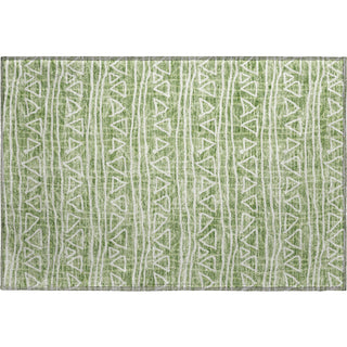 Piper Looms Mayfield Bohemian AMF730 Green Machine Washable Area Rug Scatter Main Image