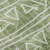 Piper Looms Mayfield Bohemian AMF730 Green Machine Washable Area Rug Swatch Image