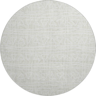 Piper Looms Mayfield Bohemian AMF730 Ivory Machine Washable Area Rug Round Main Image