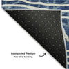 Piper Looms Mayfield Bohemian AMF730 Navy Machine Washable Area Rug Backing Image