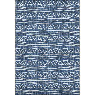Piper Looms Mayfield Bohemian AMF730 Navy Machine Washable Area Rug main image