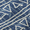 Piper Looms Mayfield Bohemian AMF730 Navy Machine Washable Area Rug Swatch Image