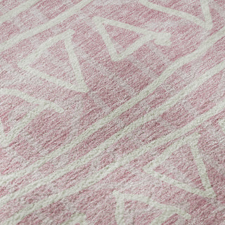 Piper Looms Mayfield Bohemian AMF730 Pink Machine Washable Area Rug Swatch Image