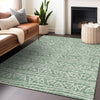 Piper Looms Mayfield Bohemian AMF730 Sage Machine Washable Area Rug Lifestyle Image Feature