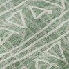Piper Looms Mayfield Bohemian AMF730 Sage Machine Washable Area Rug Swatch Image