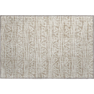 Piper Looms Mayfield Bohemian AMF730 Taupe Machine Washable Area Rug Scatter Main Image