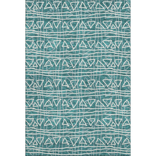 Piper Looms Mayfield Bohemian AMF730 Teal Machine Washable Area Rug main image