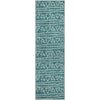 Piper Looms Mayfield Bohemian AMF730 Teal Machine Washable Area Rug Runner Main Image